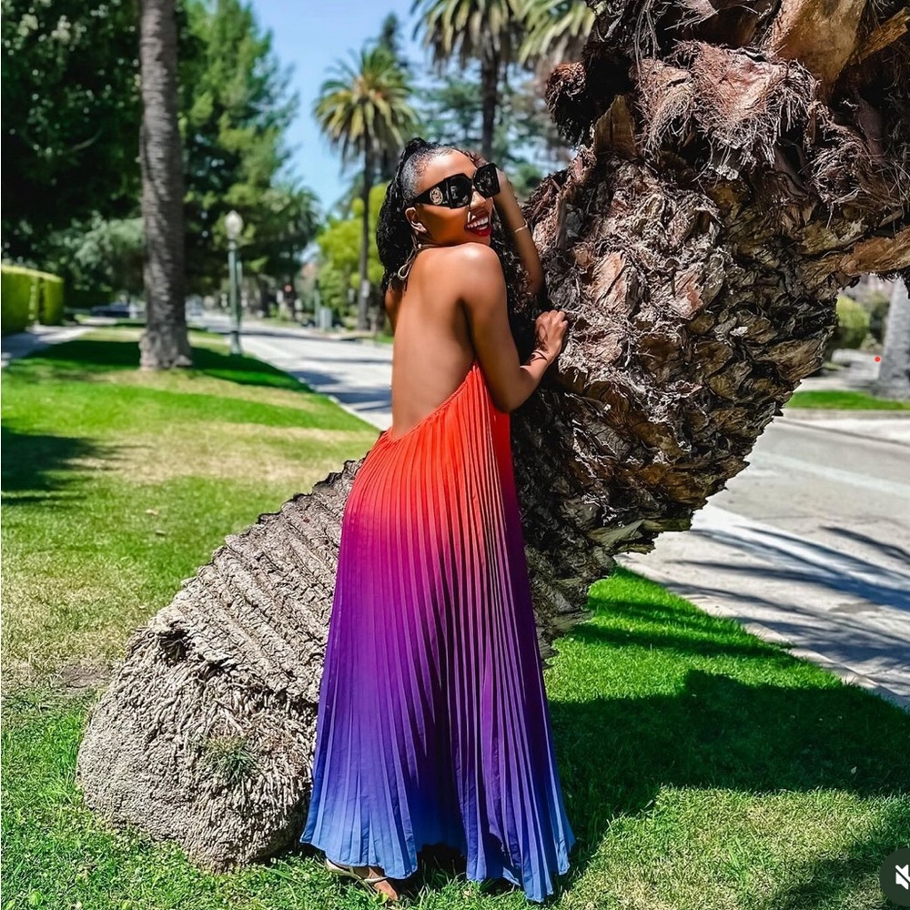 Drop Dead Gorgeous Ombré Maxi Dress High Quality Fashion